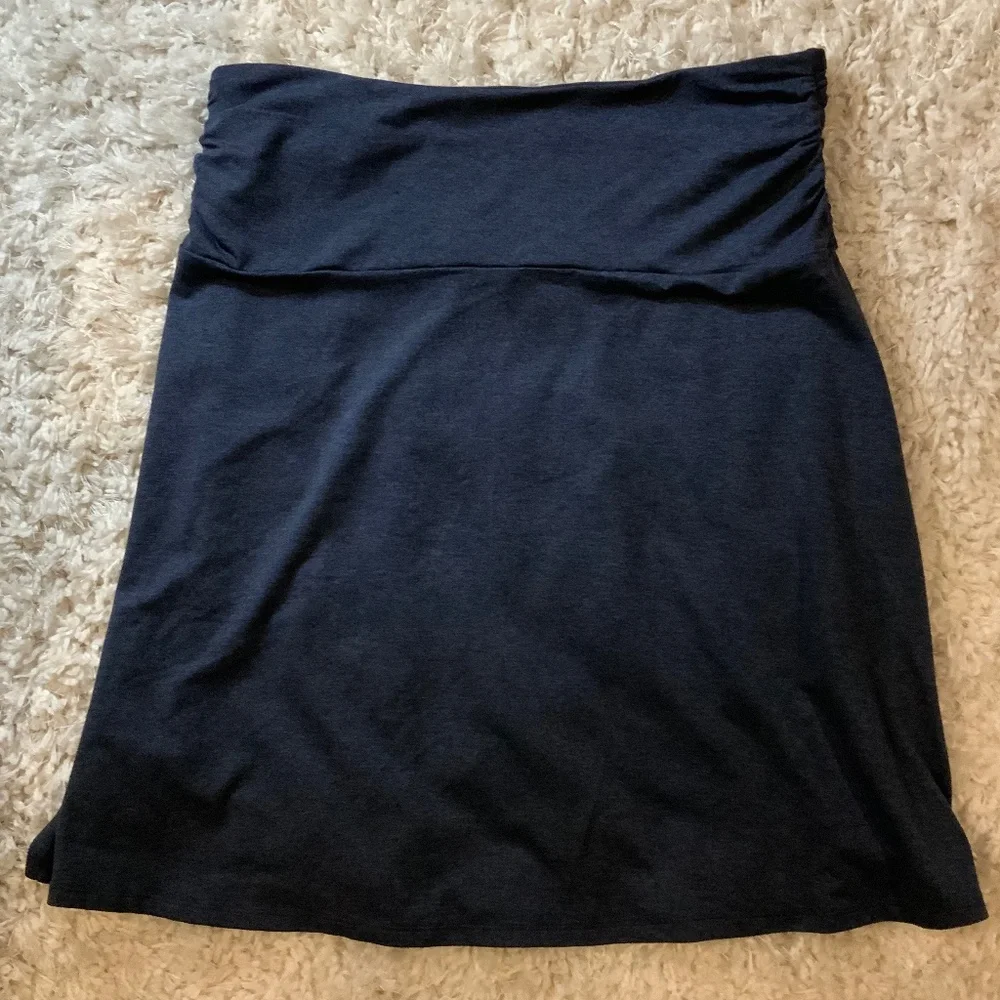 Patagonia Blue L A line Midi Skirt Adventure Outdoor Sporty Normcore Minimalist